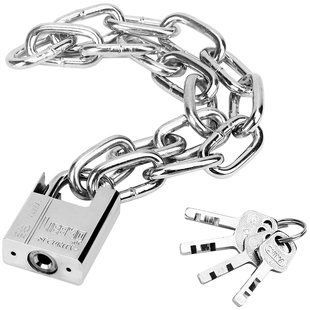 链条锁自行车锁电动车锁摩托车防盗锁铁链锁链子锁大门锁推拉门锁