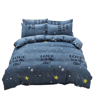 网红款加厚磨毛四件套全棉纯棉男女学生宿舍床上三件套儿童小清新