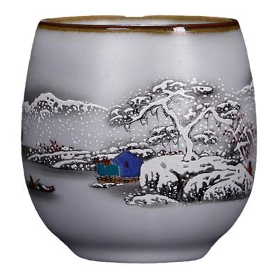 汝窑开片可养主人杯茶杯品茗杯