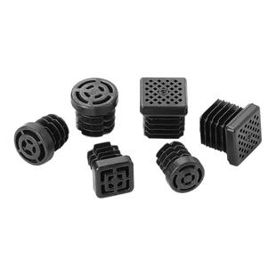 塑料方管堵塞头圆管方管脚内塞不锈钢管封头家具桌椅脚垫内塞堵头