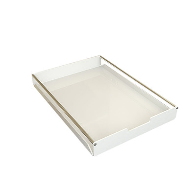 中石矮款耐摔环保PP材料抽屉托盘