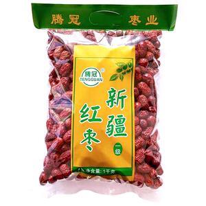 腾冠一级1000克免洗即食若羌红枣