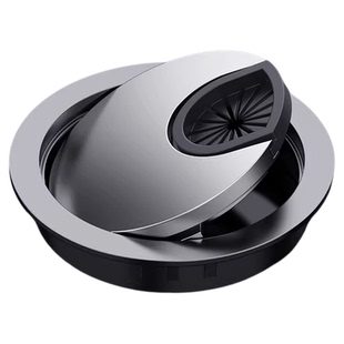 德国电脑桌线孔盖桌面办公桌穿线盒过线走线电视柜书桌开孔装饰盖