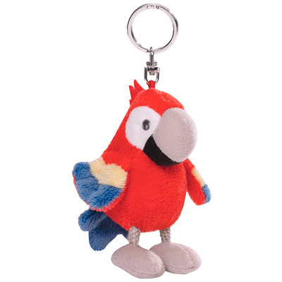 德国NICI鹦鹉公仔钥匙扣