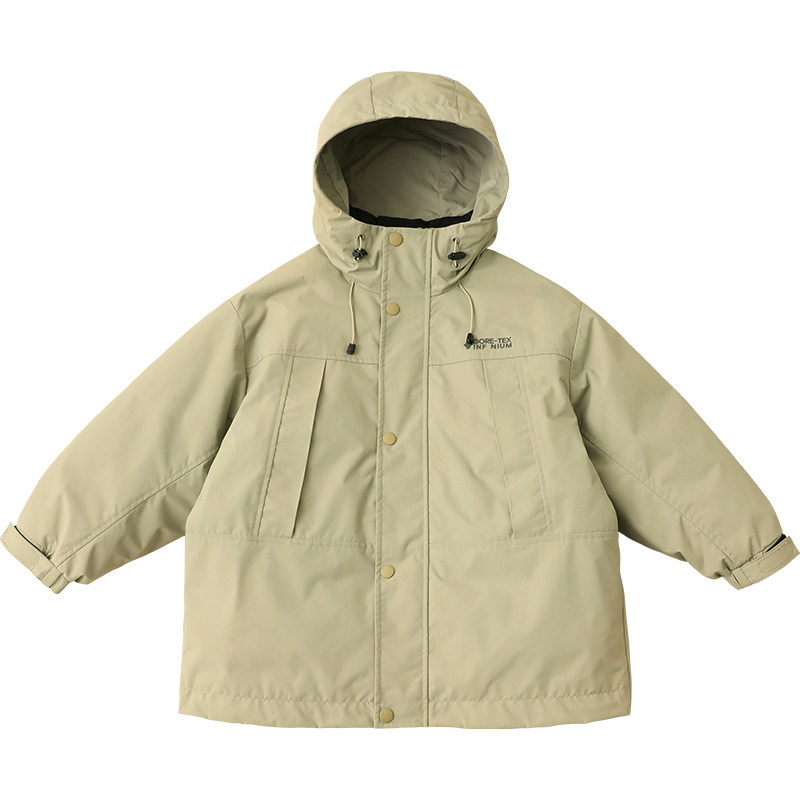 男童羽绒服内胆可拆卸2025冬季新款亲子中大童装羽绒服女童H4982