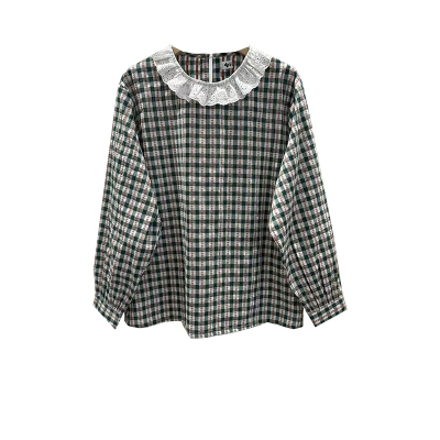 长袖棉质泡泡棉田园风新款宽松