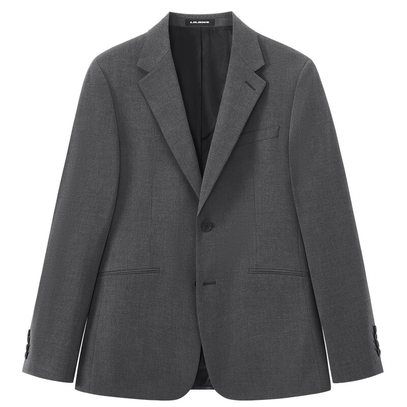 利郎官方商务正装纯色西服套装