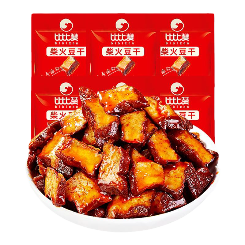 比比赞柴火豆干湖南特产零食