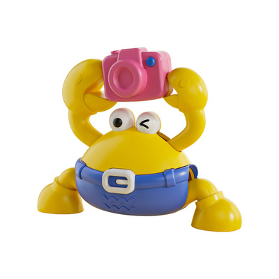 上链横行螃蟹仿真益智早教玩具