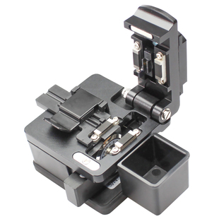 高精度光纤切割刀皮线光缆熔纤机切刀光纤切割机光钎热熔冷接工具套装迷你全自动熔接机割刀