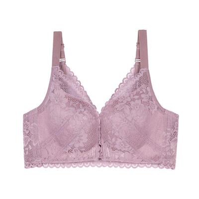 前扣性感大胸显小调整型文胸薄款