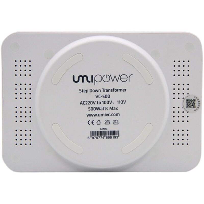 umi变压器220v转110v110v转220v电压转换器美国日本电器500w纯铜