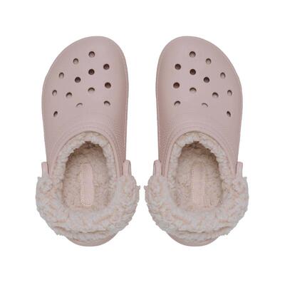 双11预售檀健次同款Crocs卡骆驰经典羊茸洞洞鞋男暖棉女鞋|211396