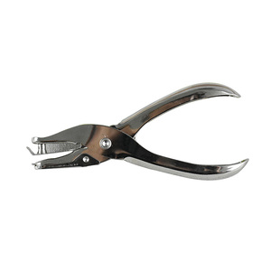 检票火车票活页本剪口钳打孔钳子标记打口纸张打孔钳子单孔打洞器