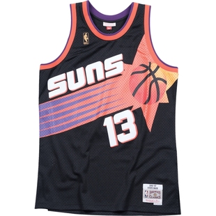 Mitchell&Ness NBA官方太阳 纳什 复古球衣 96-97赛季SW客场篮球