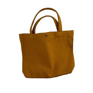 温柔的晚风/韩国ins迷你帆布手提包女可爱便当袋手拎小包简约百搭