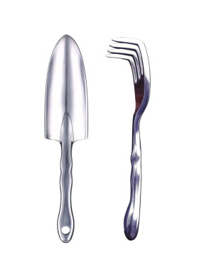 防锈防断弯种花工具铲子加厚一体
