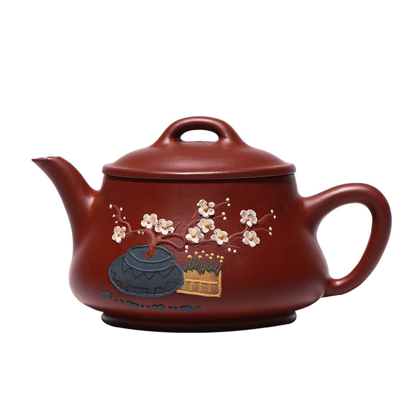 经典重器梅花泥绘高档茶具送礼杯