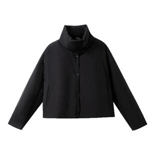 现货【松软小面包】3M新雪丽棉 立领宽松落肩短款轻量感棉服外套