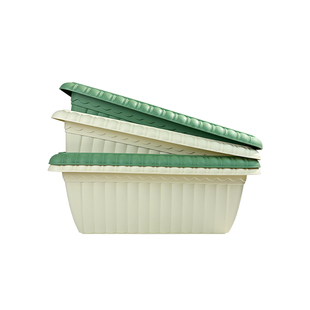 种菜盆长方形大号阳台懒人塑料花盆家用种菜专用箱长条蔬菜种植箱