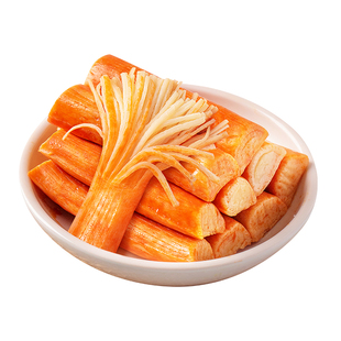 海欣手撕蟹柳蟹味棒即食蟹肉零食休闲食品解馋小吃聚会追剧美食