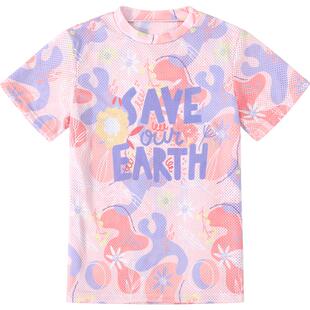 儿童泳衣女孩2026新款分体游泳衣女童中大童初中生保守三件套泳装