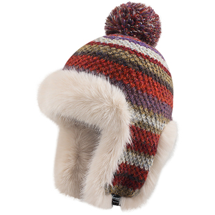 东北加绒防寒帽子女冬季哈尔滨旅游保暖雪地雷锋帽骑车加厚护耳帽