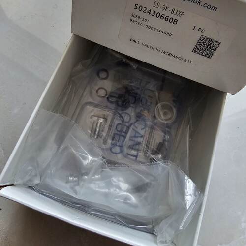 议价SS-9K-83XP世伟洛克83 系列3件式高压3 通球阀用 PEEK 密封成
