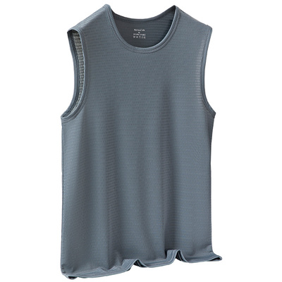 冰丝背心男士夏季薄款宽松速干潮