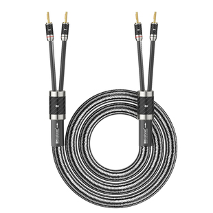 开博尔单晶铜镀银喇叭线加粗10平方音频线hifi功放主音箱连接线