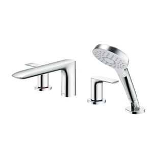 【全国补15%】TOTO浴缸龙头TBG04202B缸边冷热淋浴手持花洒(05-D)