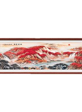 良木客厅挂画新中式支持定制
