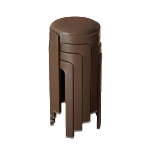 安居客中古风车软包塑料餐椅家用不占地方可叠放椅子结实耐用凳子