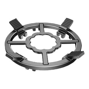 铸钢煤气灶支架小锅架子防滑二合一燃气架拖加高底座通用配件大全