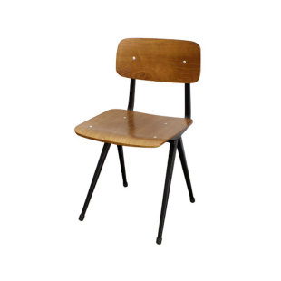 北欧简约铁艺书房ins家庭餐椅复古课桌椅loft会议椅工业风办公椅