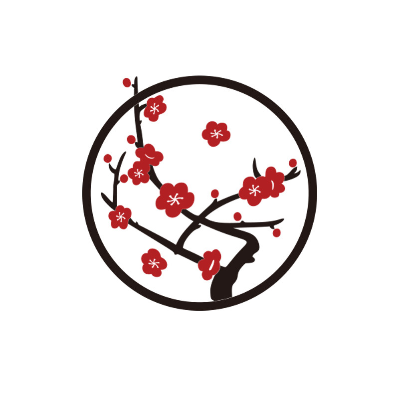 2026新年装饰马春节氛围中国风电视背景墙3d立体贴纸自粘框亚克力