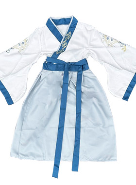 儿童古装汉服国学服装开笔礼服