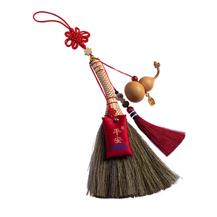 乔迁装饰大门挂件搬家新家春节天然葫芦吉祥新房门口挂饰平安福袋