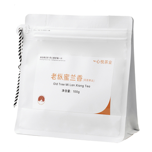 潮州特产高山老枞蜜兰香单枞茶浓香型小袋装2025凤凰单丛茶试饮装