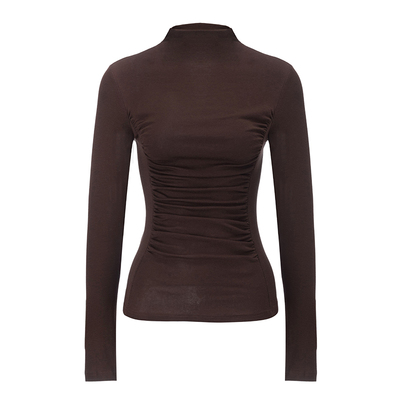 EVAOUXIU商场同款天丝羊毛针织衫