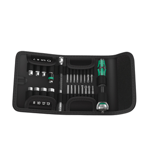 德国Wera维拉KK Zyklop Speed 8000A 1/4英寸棘轮扳手26件套装