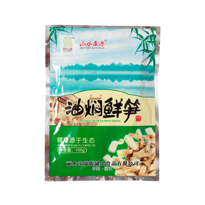 丽水特产油焖笋山水康源油焖鲜笋500g油焖春笋毛笋大笋即食笋下饭