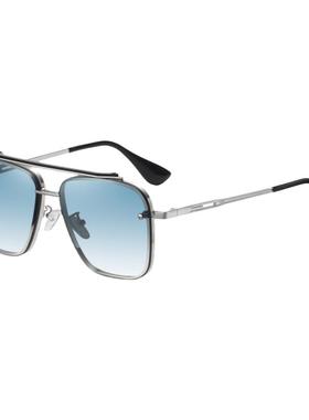 潮男女通用渐变色太阳镜遮阳护眼