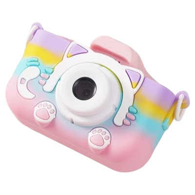 儿童CCD相机防摔硅胶壳可自拍