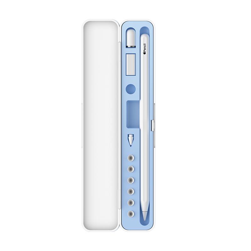 送APP适用苹果applepencil收纳盒iPad平板一代二代ipencil pro保护套笔尖笔盒apple penc
