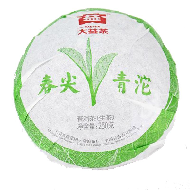 大益普洱茶2012年201批春尖青沱茶250g/沱云南勐海茶厂茶叶