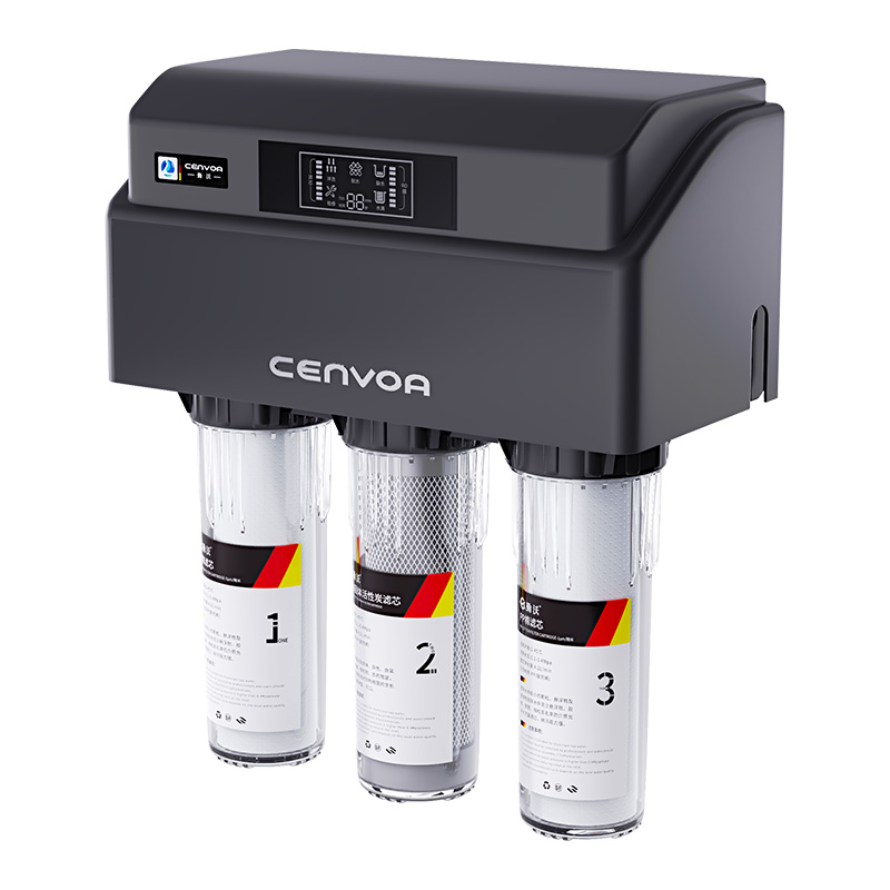 勤沃DIY反渗透净水器杜邦陶氏ro膜五级家用直饮机厨房过滤器