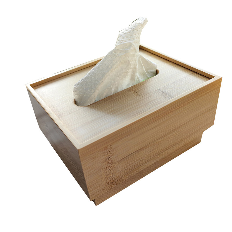 竹制纸巾盒上下天地盒创意家居收纳盒抽纸盒餐巾纸盒餐厅中式竹盒