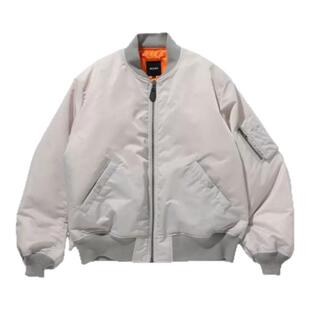 [5折现货]BD CAVEMPT MA-1宽松保暖尼龙防水外套棒球服飞行员夹克