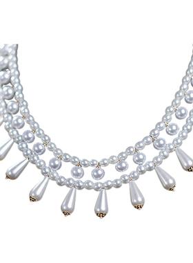 古风项链厂家直销仿珍珠